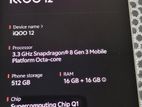 iqoo 12 5G (Used)