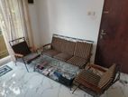 Iron Sofa Set with Coffee Table