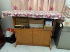 Iron Table with Cupboard