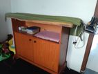 Ironing Table with 2 X Cupboard