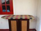 Ironing Table with Two Door Cupboard