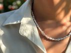Irregular Pearl Necklace Foricle Chain Jewelry