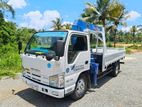 Isuzu 250 Boom truck 2009