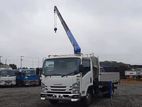 Isuzu Elf 3 Ton Boom Truck 2018