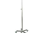 IV Stand With Wheels Two Hooks