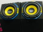 J Audio 10" Sub Speaker with Amp Setup