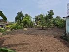 Ja Ela : 40 perches Bare Land for Rent at Weligampitiya