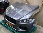 Jaguar F Pace R Sport 2019 front face cut BUMPER BONNET HEADLIGHT