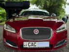 Jaguar XF wine red 2014