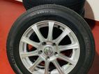 Japan Tyre 195/65/15 with 4 Alloy Wheel