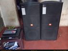 Jbl Box with Nrs Amplifier Mixer