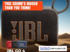 JBL Go 4 Speaker with 7 Hours Playtime & App Support