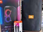 Jbl Party Box 120 with Dual Mic and Bag