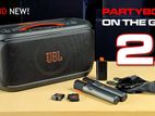 JBL Party box on the Go 2 Dual mic