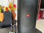 Jbl Partybox 310 with Dual Microphones & Covers