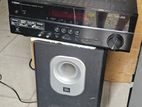 jbl Sub, Yamaha Amp