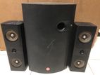 jbl subwoofer and 2 speakers UsA