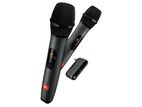 JBL Wireless Microphone System With Dual-Channel Receiver Two Mic