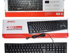 Jedel K-13 Desktop Keyboard-3 Language