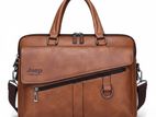 jeep leather office bag