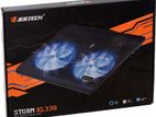 Jertech Kl330 Thin Multi Function Laptop Cooler with Blue Light