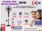 JKS 75W STAND FAN 16" + REMOTE FS-40A09R