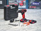 JLD 10MM 35NM Cordless Impact Drill Screwdriver Machine Hammer