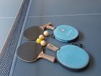 Table Tennis Raquet Set with