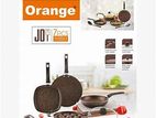 Joy Set Orange Cookware 7pcs