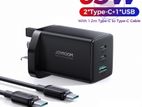 JOYROOM TCG01 65W 2C1A Fast Charger with 100W C to Cable