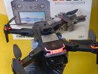 JS39P Drone HD Dual Camera with Screen Remote Controller