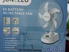 Juneleo 10'' Rechargeable Fan with Light