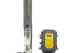 JUQIANG DC Solar Submersible Deep Well Pump 280V 2200W 2" with controler