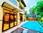 Just Work Finished 10 BR House Sale with Swim Pool & Furniture Negombo