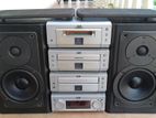 JVC Sound system with speakers
