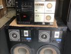 Jvc speakers and Akai 3 deck setup (Japan)