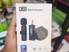 K35 Wireless Dual Clip Microphone