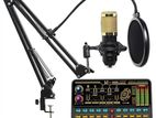 K500 Sound Card With Bm800 Mic