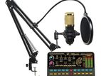 K500 Soundcard with BM800 Mic