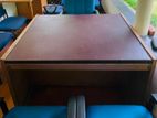කාර්යාල මේසය සහ පුටු 3ක් විකිණීමට (Office Table with 3 Chairs Set)