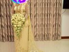 Kandyan Wedding Saree with Tail and Homecoming