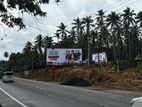 Kandy Colombo Main Road Facing Land in Pasyala