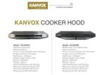 Kanvox Cooker Hood- Black (KCH03BK)