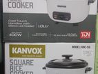 Kanvox Square Rice Cooker 1.0 L (krc-5 S)