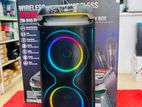 Karaoke Bluetooth Party Box Speaker with Wireless Mic (New) ZIMA ZM-840