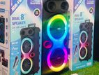 Karaoke Bluetooth Speaker With Wired MIC NDR F88