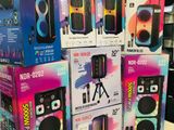Karaoke Speaker/Subwoofer - (Rechargeable|BL|RGB) Wireless/Wired Mic