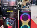 Karaoke Speaker with 2 Wireless Mic (bluetooth) - New (ravo 883)
