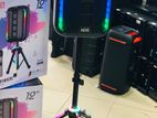 Karaoke Speaker with Wireless Mic (ndr - 102 A) Bluetooth (new)