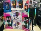 Karaoke Speakers, Sub (Wireless|Rechargeable|BT|RGB) Wired,Wireless Mic